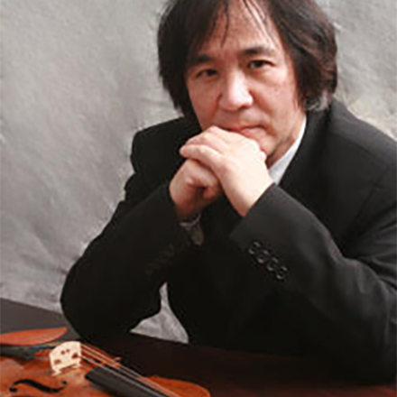 Cours de maître Takashi Shimizu ; aperçu du jeu de violon à partir de plusieurs mondes.