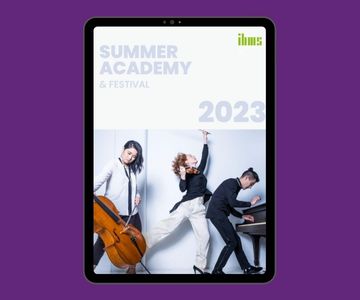 Brochure Summer Academy and Festival 2023