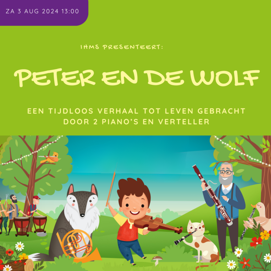 Familie concert – Peter en de Wolf (4+)